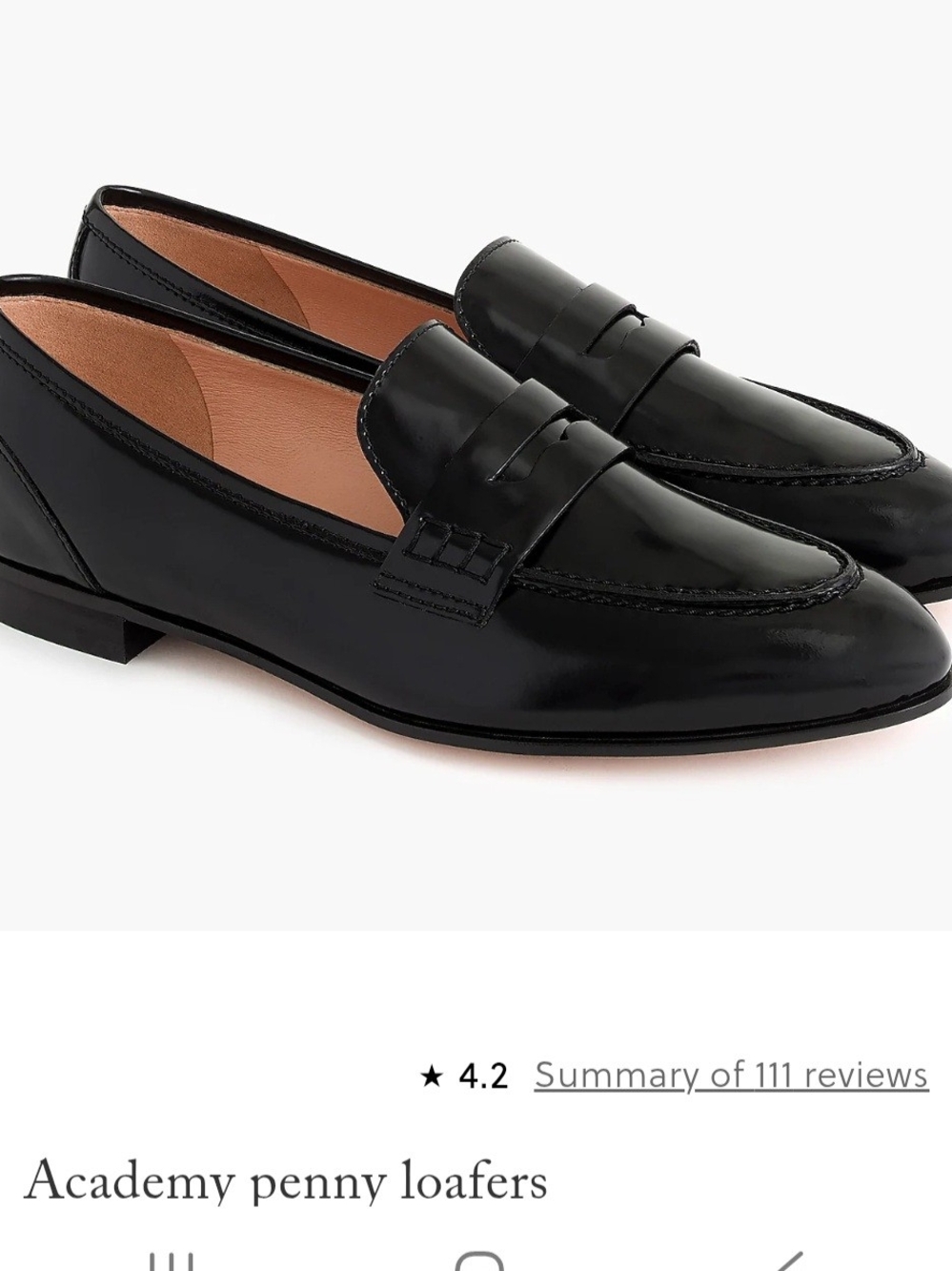 J. Crew Womens Size 6 Academy Penny Loafers Retail $168